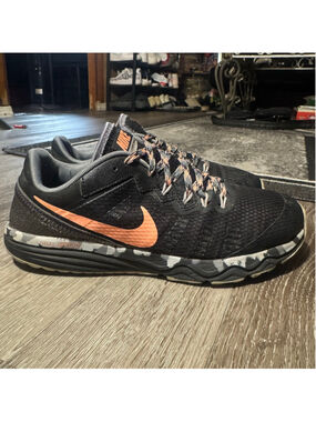 Nike Dual Fusion Trail 2 Athletic Shoes Size 8.5 Black camo